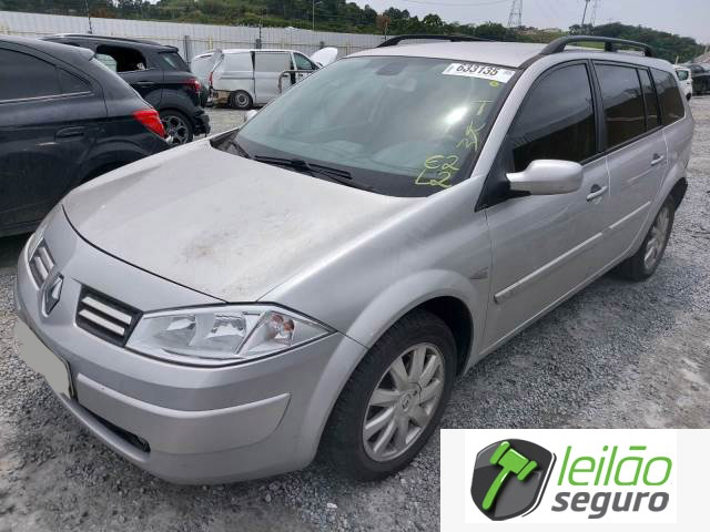 LOTE 008 - RENAULT/MEGANE GRAND TOUR DYNAMIQUE 1.6 16V HI-FLEX