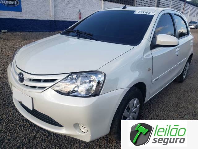 LOTE 012 - TOYOTA ETIOS XS AT 1.5 16V DUAL VVT-I 2017
