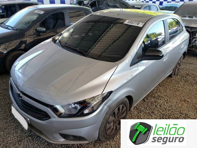 LOTE 022 - CHEVROLET ONIX JOY BLACK 1.0 MPFI  2020