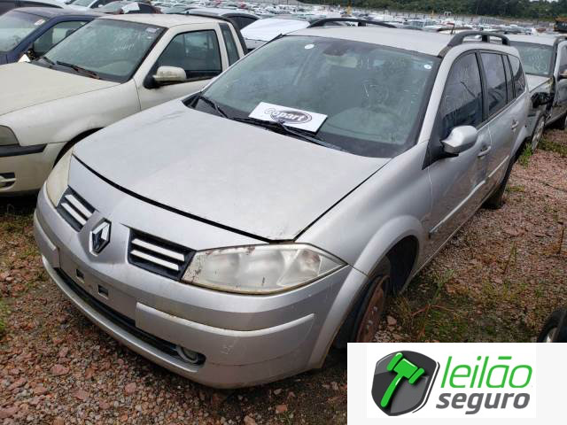 LOTE 004 - RENAULT MEGANE GRAND TOUR DYNAMIQUE 1.6 16V HI-FLEX 2012