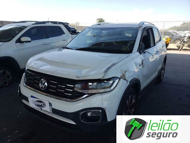 LOTE 005 - VOLKSWAGEN T-CROSS HIGHLINE 250 AT 1.4 16V TSI TURBO 2021
