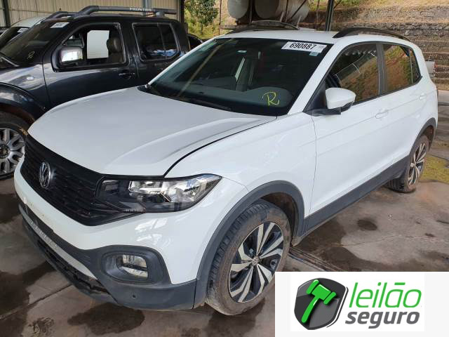 LOTE 006 - VOLKSWAGEN T-CROSS 200 AT 1.0 12V TSI TURBO 2021