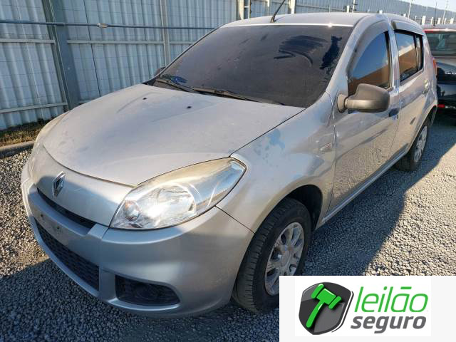 LOTE 009 - RENAULT SANDERO AUTENTIQUE 1.0 16V HI-FLEX 2015