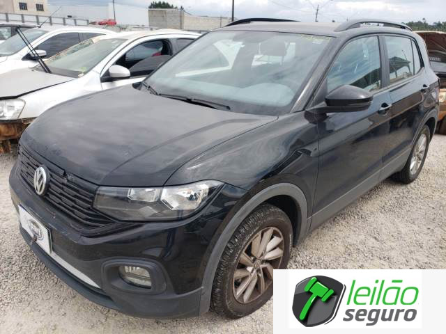LOTE 013 - VOLKSWAGEN T-CROSS 200 AT 1.0 12V TSI TURBO 2021