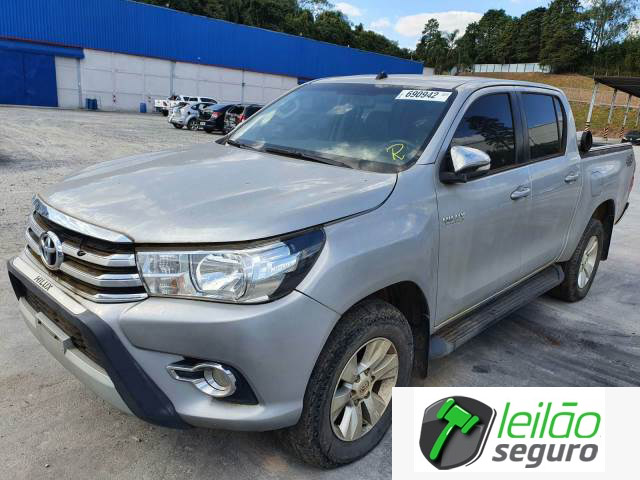 LOTE 022 - TOYOTA HILUX CD SRV 2.8 D-4D TURBO 2017