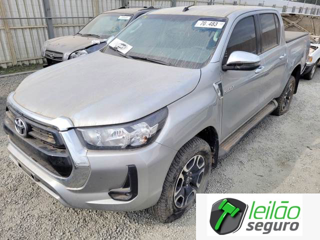 LOTE 023 - TOYOTA HILUX CD SRV 2.8 16V VVT-I 2021