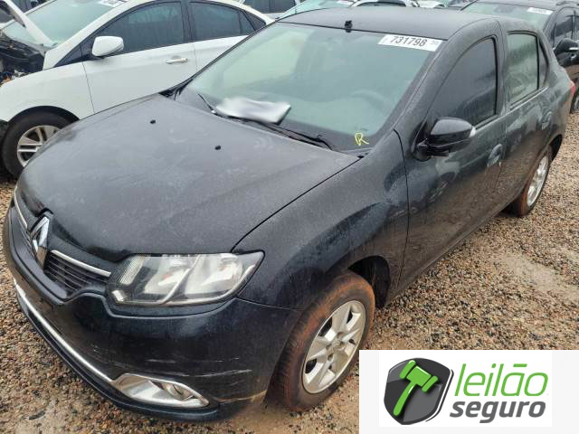 LOTE 002 - RENAULT LOGAN EXCLUSIVE 1.6 HI-POWER 2015