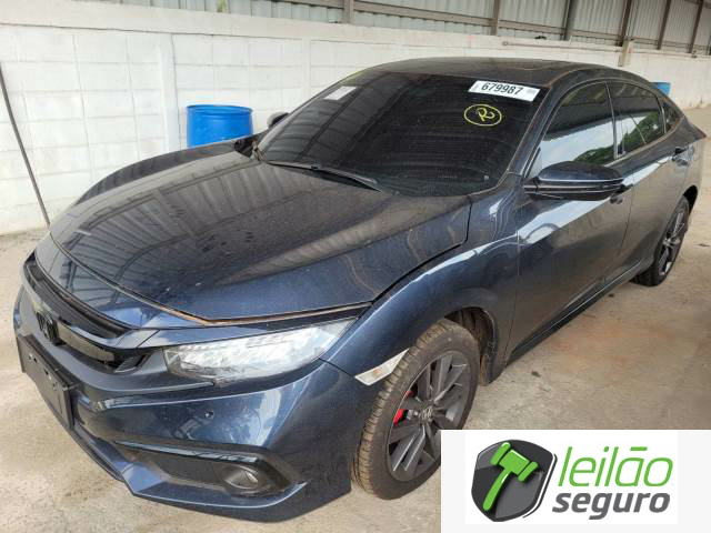 LOTE 014 - HONDA CIVIC TOURING 1.5 16V I-VTEC TURBO 2020