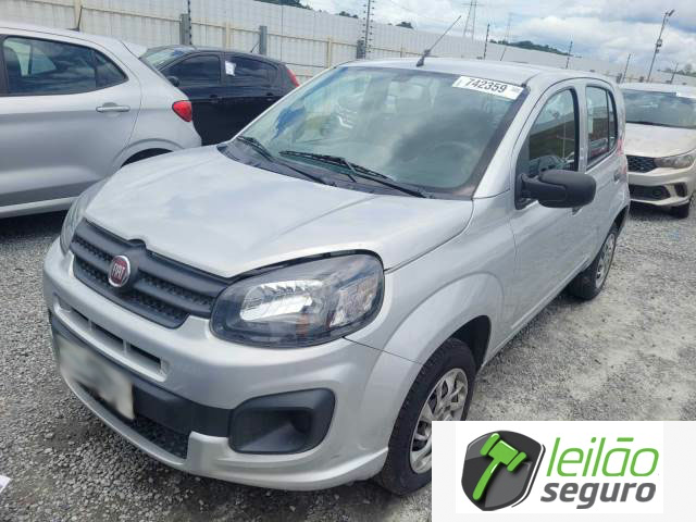 LOTE 016 - FIAT UNO ATTRACTIVE 1.0 EVO 2020