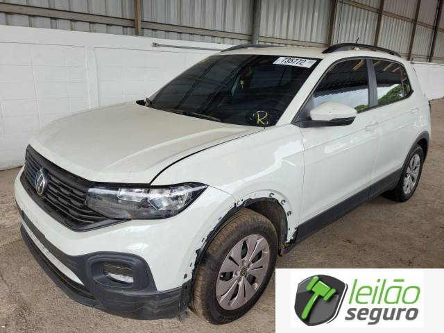 LOTE 022 - VOLKSWAGEN T-CROSS SENSE 200 AT 1.0 12V TSI TURBO 2022