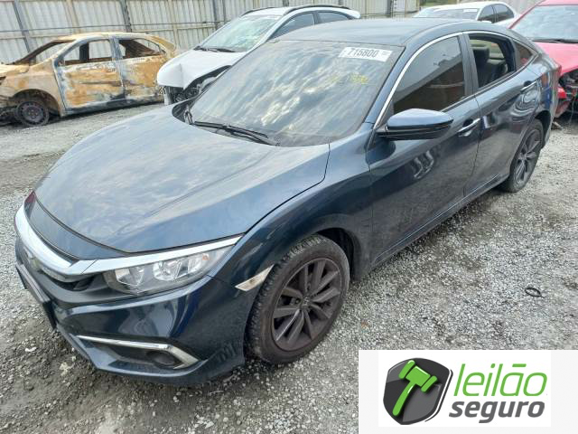 LOTE 025 - HONDA CIVIC EX 2.0 16V I-VTEC 2021